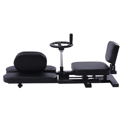 Heavy Duty Leg Stretcher Machine — Gymnastics, Yoga, MMA Flexibility & Home Gym Training Equipment
