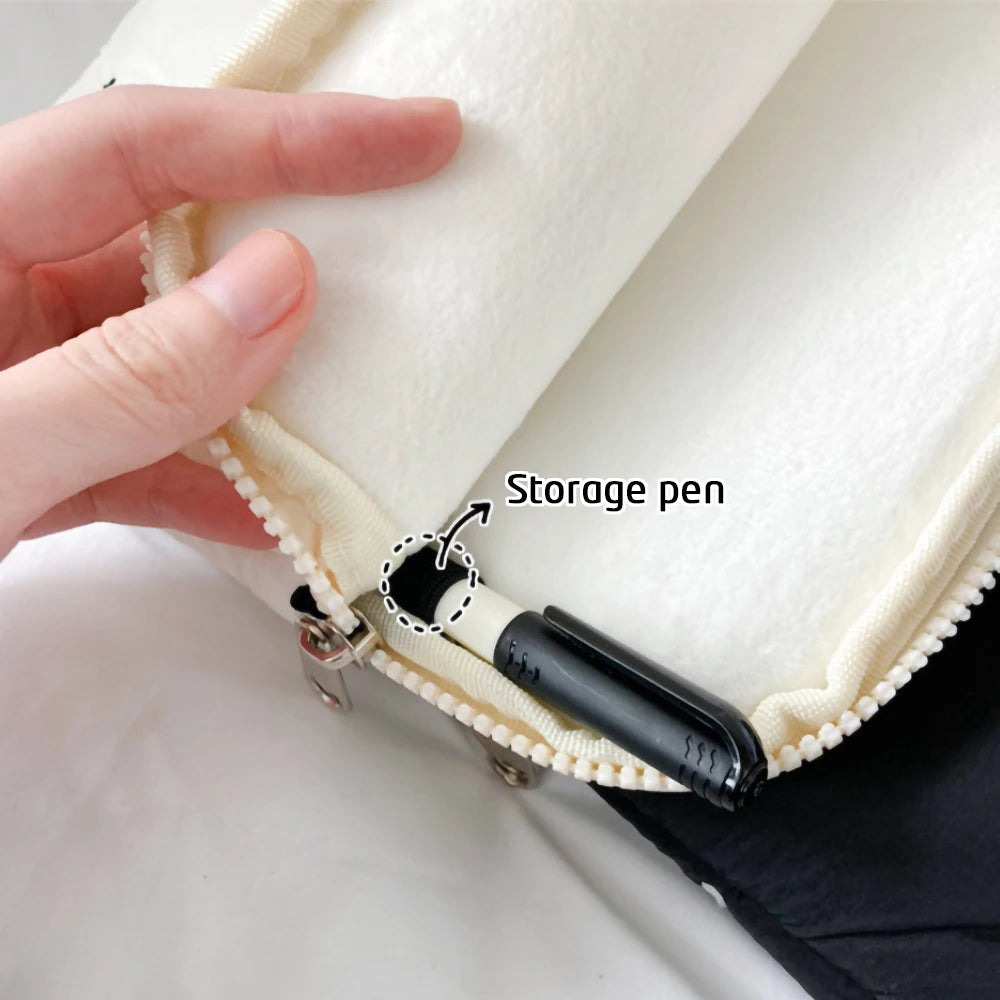 Puffy Laptop & Tablet Bag — Cute Protective Sleeve for MacBook Air 13, 13-14 Inch Notebooks, 15-16 Inch Laptops, 9-11 Inch Tablets for Girls