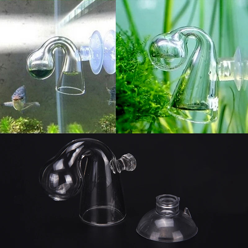 Aquarium CO2 Monitor : Hang-On Diffuse Glass CO2 Drop Checker & PH Sensor - Ideal for Aquatic Planted Tanks and Fish Tank Health Testing