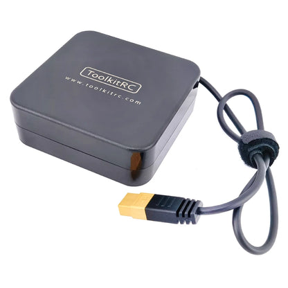 ToolKitRC ADP100 100W 20V Power Supply with XT60 Output Adapter — Compatible with M6D M6 M7 M6DAC ISDT Q8 Q6 GT Power Hota HTRC SkyRC Chargers