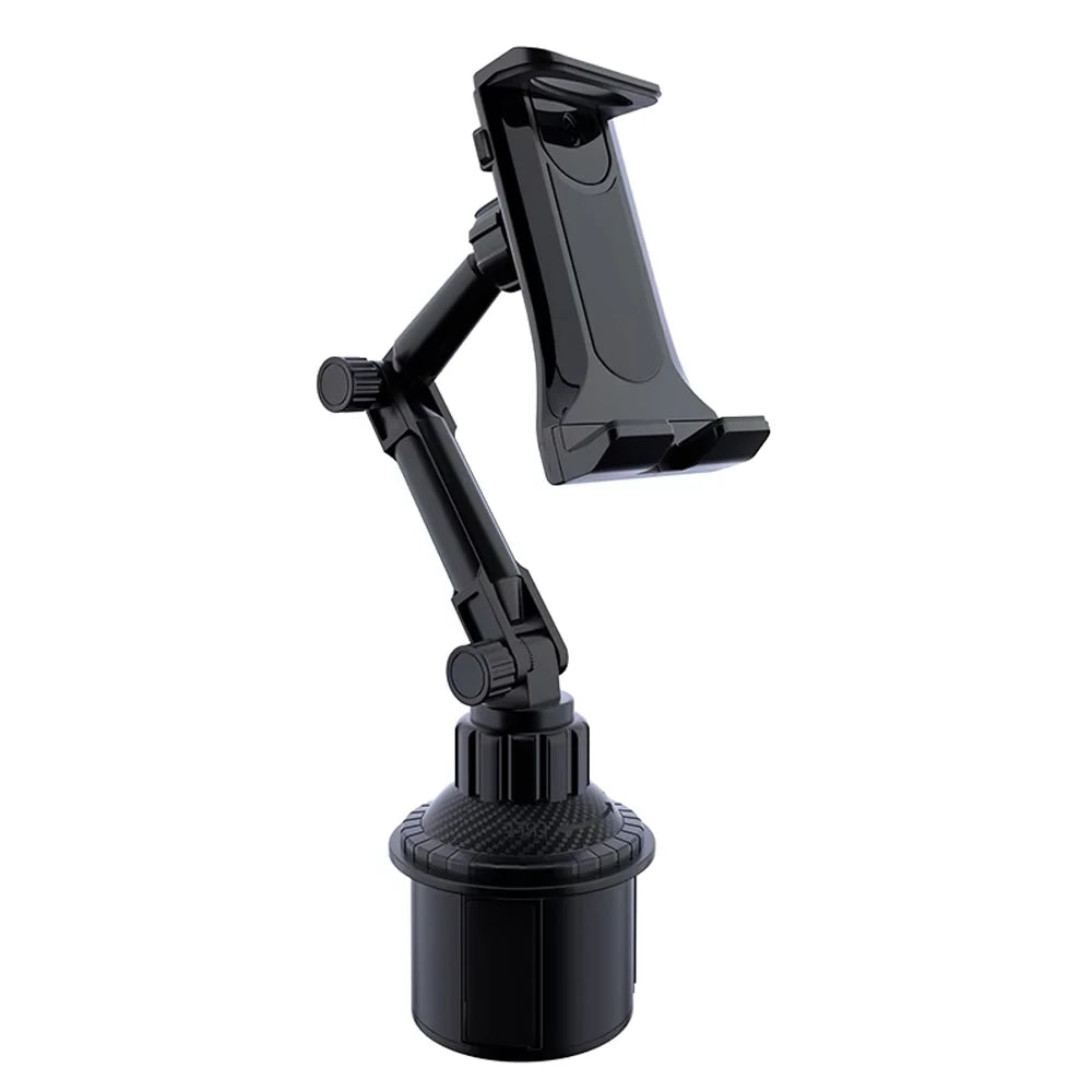 Universal Car Cup Holder Tablet Stand - Phone & iPad Mount for Smartphones and Devices Up to 11 Inch