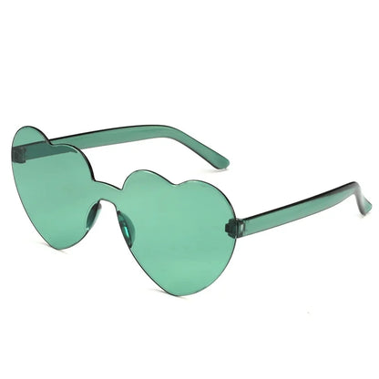 Women’s Fashion Heart-Shaped Glasses Watch - Nighttime Light Diffraction to Heart Shape, Stylish Female Sunglasses