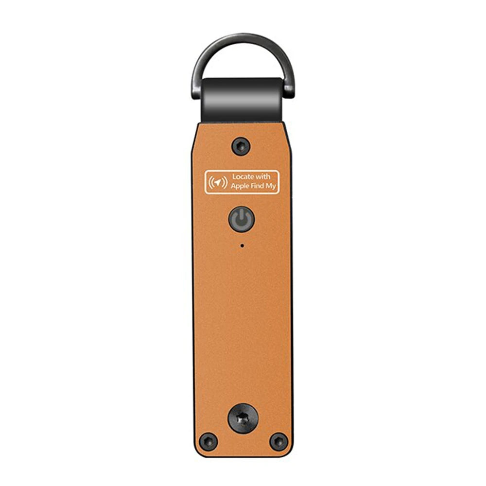 AirTag Key Holder - Built-In Tracker Keychain for 2–3 Keys, GPS Key Finder for Men & Women (iOS Only)