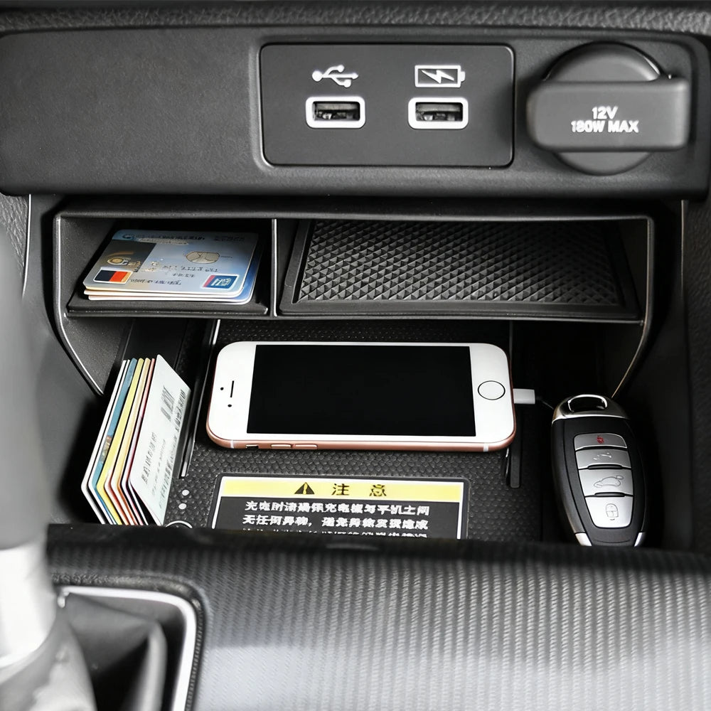 Car Center Console Storage Box for Honda Civic 11th Gen FE 2022–2025 – Interior Organizer & Holder Tray Accessories