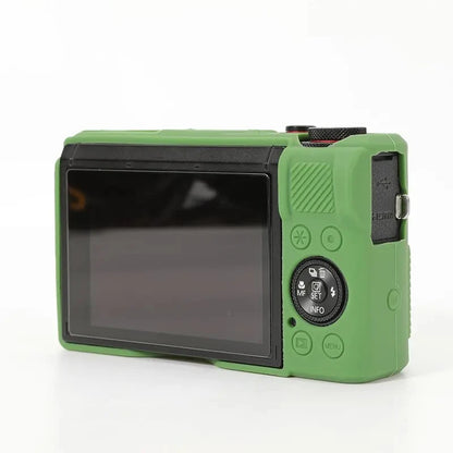 Canon G7X Mark II Silicone Camera Case - Soft Rubber Protective Skin Cover with Lens Protector for G7XII G7X2 G7X3 G7XIII