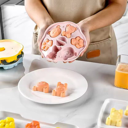 Silicone Baby Food Cake Mold – Heat Resistant Steaming, Boiling & Air Fryer Safe Complementary Food Kitchen Accessory