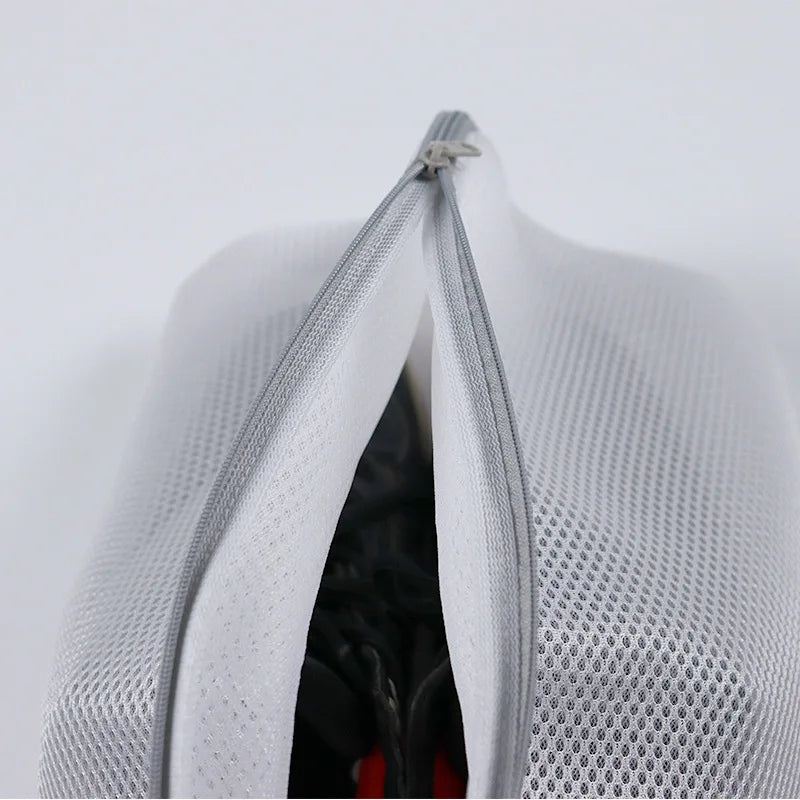 Anti-Deformation Mesh Shoe Laundry Bag – Protective Wash Bag for Sneakers, Travel & Washing Machine Use