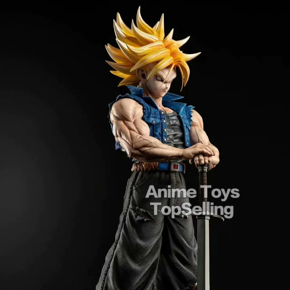 25cm Anime Dragon Ball Z Trunks Figure – Future Trunks MPVC Action Figure Statue, Collectible Model Toy for Children Gifts