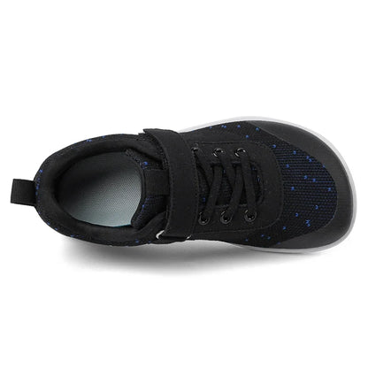 Kids Barefoot Sneakers - Wide Toe Natural Foot Shape Shoes For Boys & Girls Toddlers and Big Kids