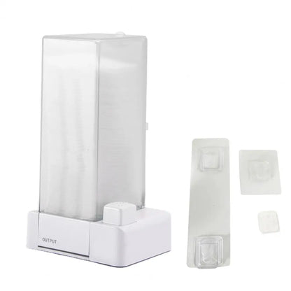 Modern Rectangular Cotton Pad Storage Box – Stain-Proof Bathroom Holder for Daily Use