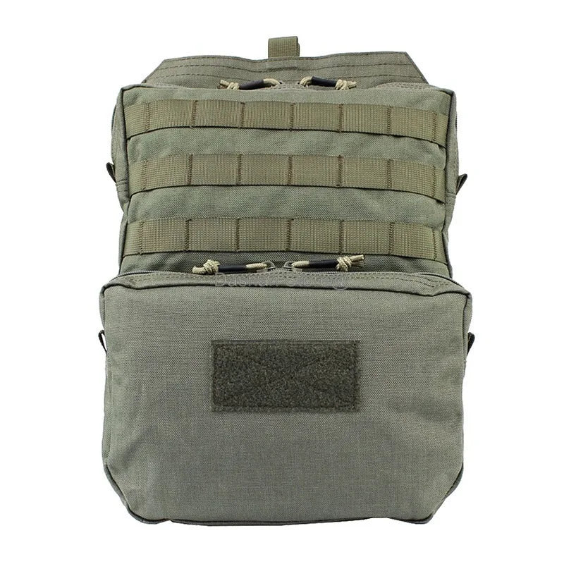 Tactical 3L Hydration Backpack - Nylon MOLLE Water Bladder Pack for Airsoft, Hunting, EDC, and JPC/SPC Tactical Vests