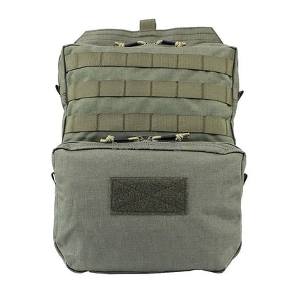 Tactical 3L Hydration Backpack - Nylon MOLLE Water Bladder Pack for Airsoft, Hunting, EDC, and JPC/SPC Tactical Vests