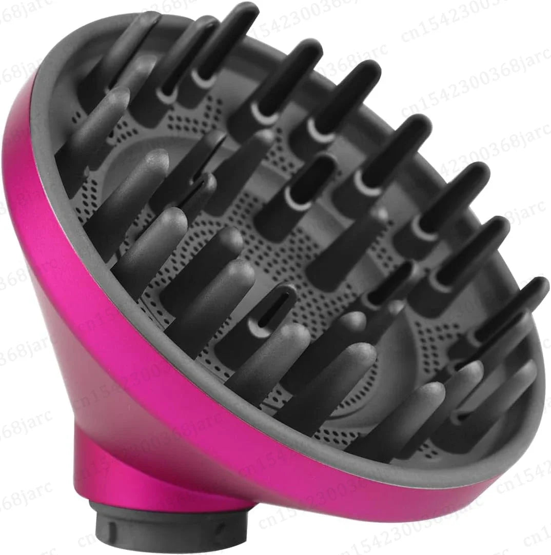 Hair Styler Nozzle for Dyson Airwrap HS01/HS05 & Sencicimen X9 – Multi Hair Curler & Smoothing Brush Attachment
