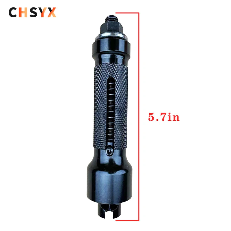 Professional Lock Cylinder Puller — Stainless Steel Nail & Screw Extractor Locksmith Tool