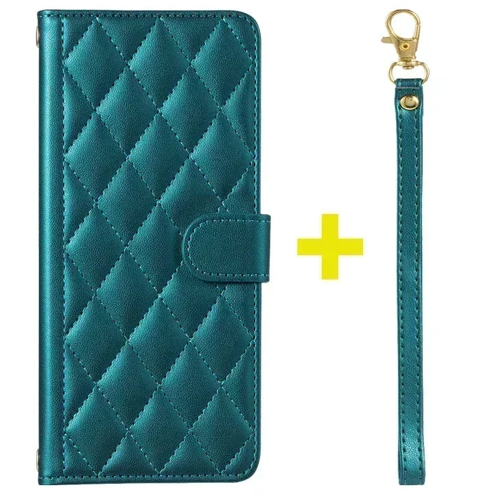 Xiaomi Redmi Note 11 Series Leather Flip Case – Crossbody Wallet Cover for Note 11 Pro 5G/11S/11E/10S/10T/9S/8 Pro