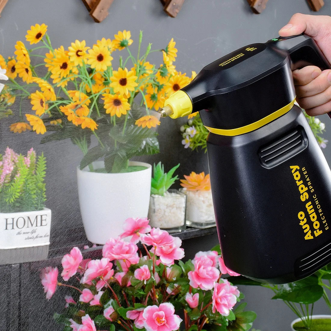 FoamBoss Electric Foam Sprayer — High-Pressure Snow Foam Cannon for Car Wash, Home & Garden Detailing