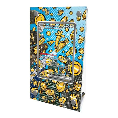 Pokémon Acrylic Extended Artwork Card Display Rack – Pikachu, Greninja, Magikarp & Kingdra Collectible Card Holder Display Case Gift