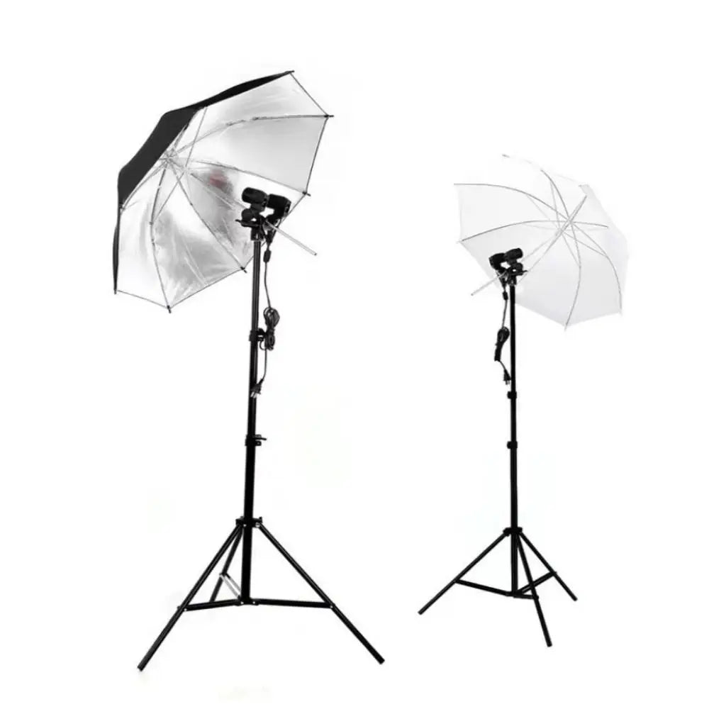 E27 Light Bulb Stand - 1.8m Cable Socket Holder with Umbrella Mount for Photography Lighting Setup