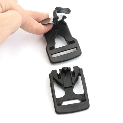 Quick Release Magnetic Buckle Strap Clip – 20/25/32mm Functional Belt Buckle for Outdoor Backpacks, Bags & Gear Accessories (1Pc)