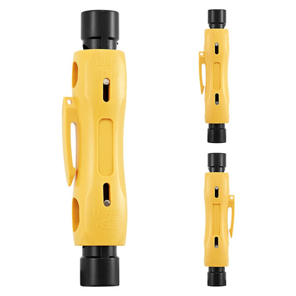 Pen-Type Coaxial Cable Stripper: Hand Tool for Cutting and Stripping RG7-11 RG59-6 - Essential Electrician Repair Tool