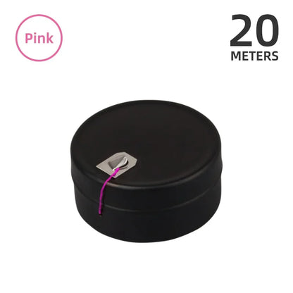 Microblading Eyebrow Mapping String - 10/20M Pre-Inked Brow Mapping Thread Marker for Permanent Makeup Tattoo Design