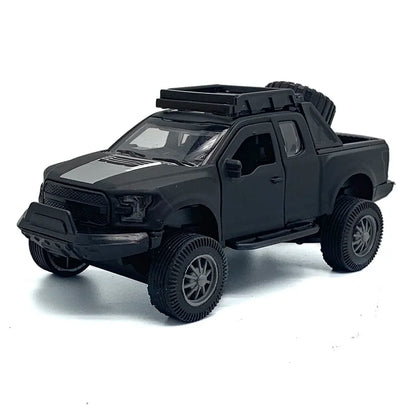 1:36 F-150 Alloy Car Model – Spring-Back Action Toy for Kids | Realistic Replica Vehicle