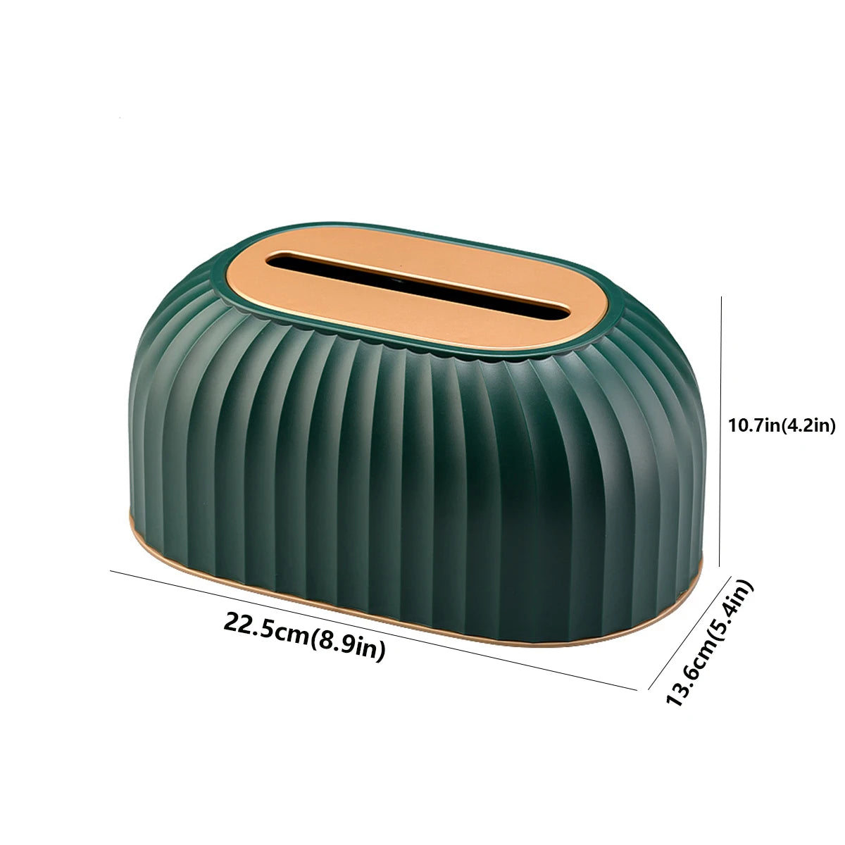 Elegant Nordic Style Tissue Dispenser with Remote Control Storage for Living Room Dining Rooms