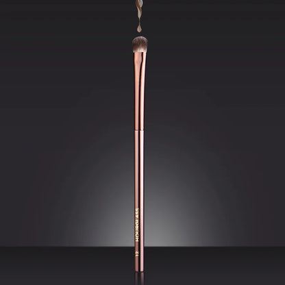 HG Pro Retractable Foundation Makeup Brush – Powder, Contour, Blusher & Highlight with Metal Handle