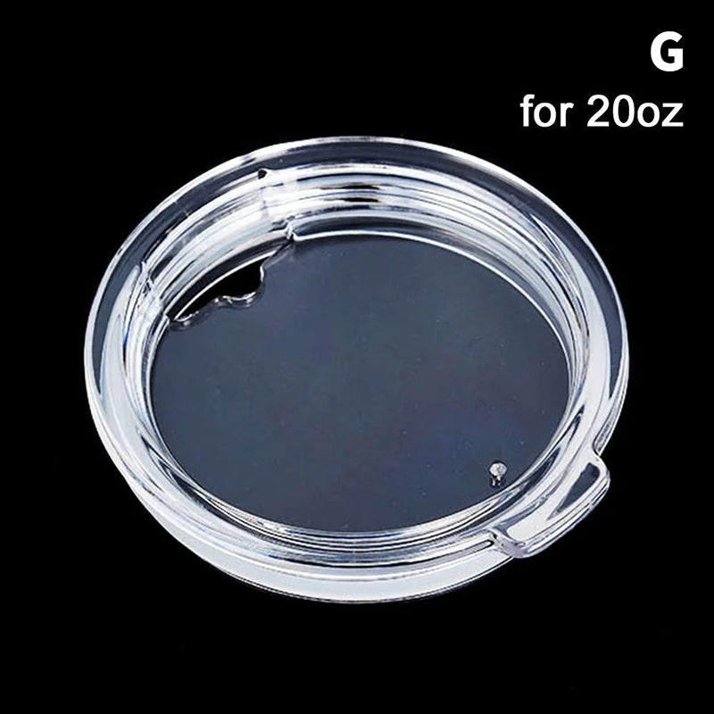 20/30oz Plastic Sealing Lids – Spill-Proof Splash Cover for Ozark, Trail, Arctic, Yeti Cups & Accessories