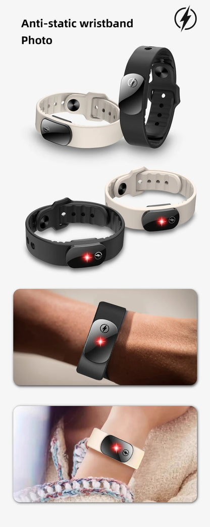 M12-SE Wireless Anti-Static Car Bracelet – Human Body Static Eliminator Wristband for Men & Women Accessories
