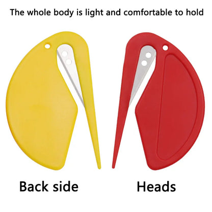 1 Piece Letter Opener - Razor Blade Envelope Mail Slitter, Safe Box Cutter for Home and Office Use