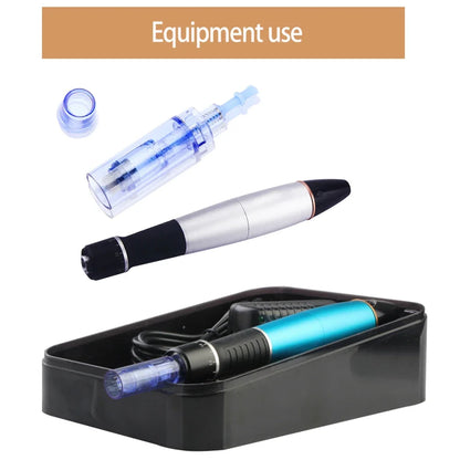 10PCS Dermapen Nano Needle Cartridges - Disposable Microneedling Replacement Tips for A1 Pen Devices