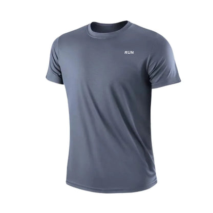 Men's Quick-Dry Sports T-Shirt - Lightweight Moisture-Wicking Short Sleeve Running & Gym Top