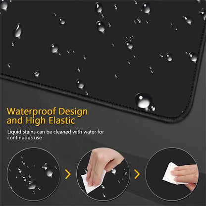 XXL Anime Gaming Mouse Pad - Extended Computer Desk Mat for PC, Laptop, and Keyboard Setup