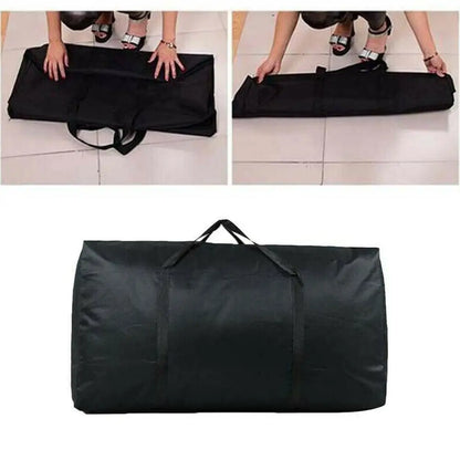 Extra Large Waterproof Moving Bag - Foldable Non-Woven Storage Tote for Laundry, Shopping & Travel Packing