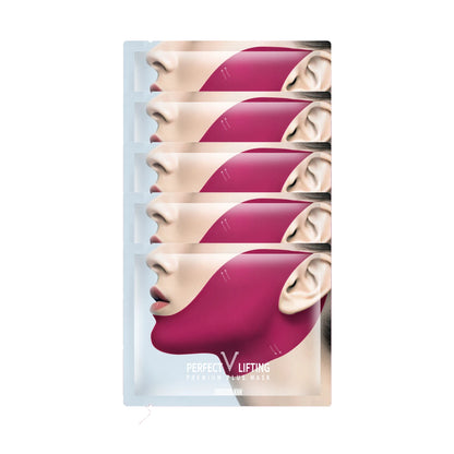 Peptide V-Shaped Firming Gel Masks - 1/3/5/10pcs Collagen Hydrating Lifting Patches for Chin & Cheek Care