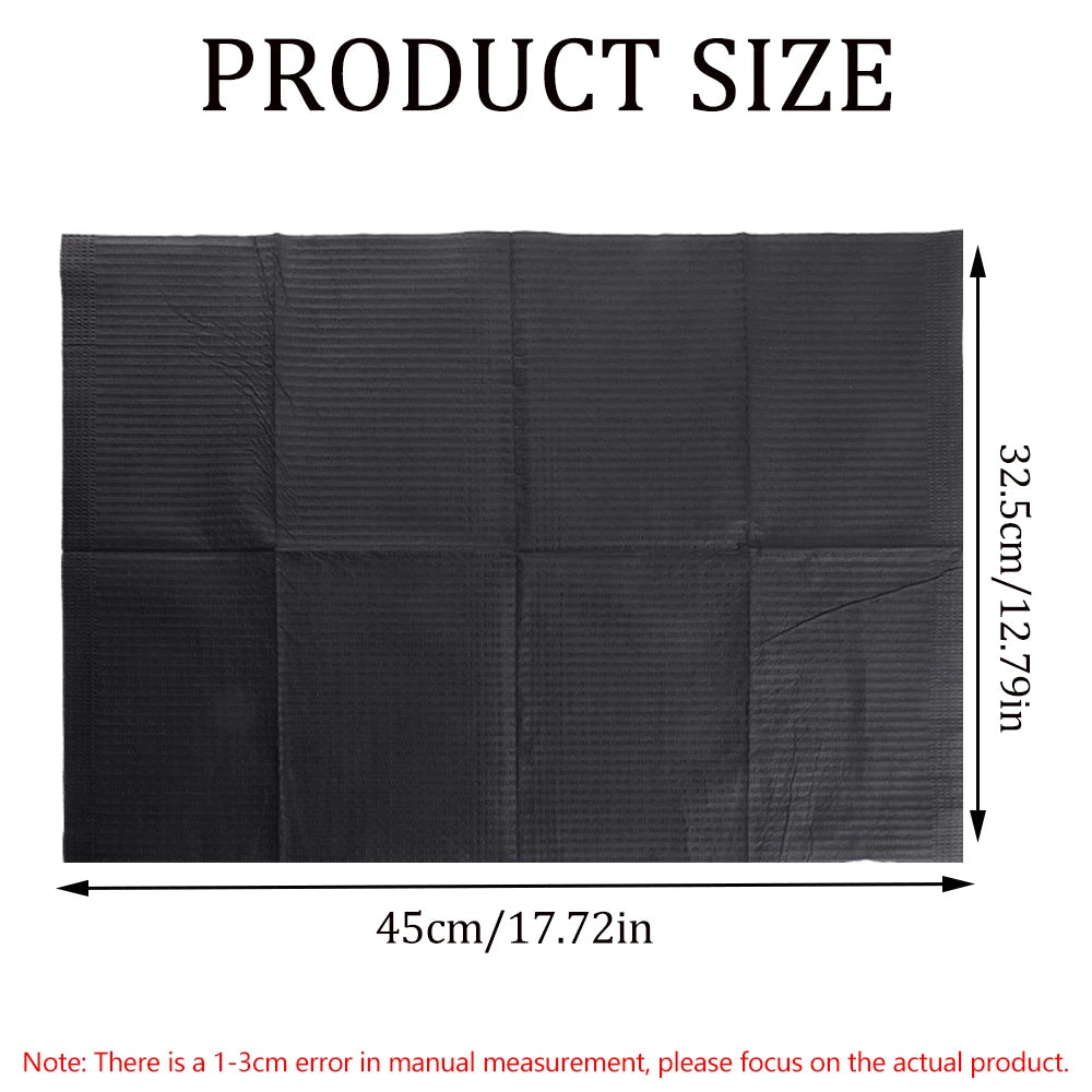 30/50/125PCS Disposable Tattoo & Nail Clean Pads – Waterproof Medical Paper Mats for Eyelash, Grafting & Beauty Tool Accessories