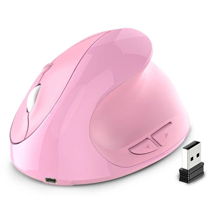 JOMAA Rechargeable Vertical Wireless Mouse – Ergonomic Right-Hand 2.4G USB Gaming & Laptop Mouse
