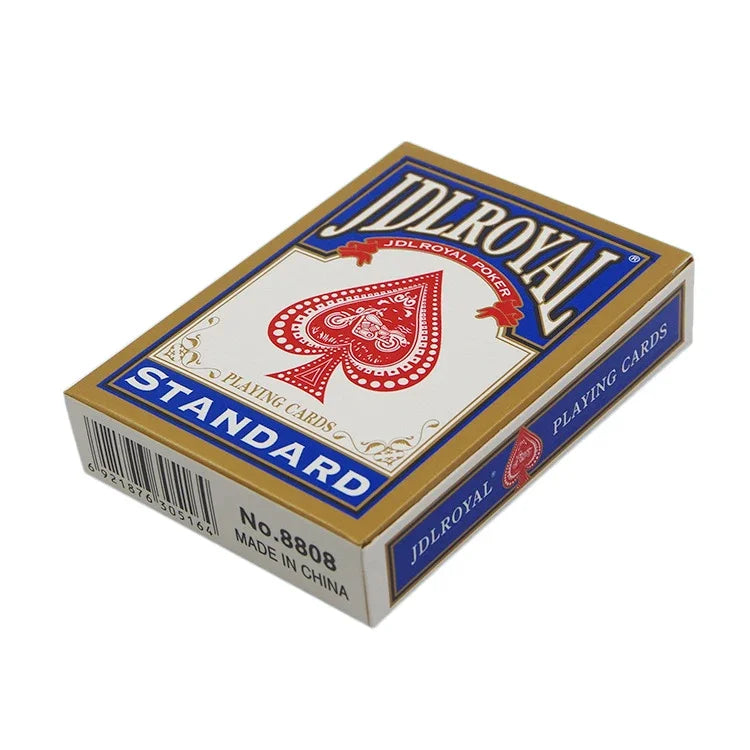 Jdlroyal Poker Playing Cards – Standard Sealed Red & Blue Decks for Magic Tricks
