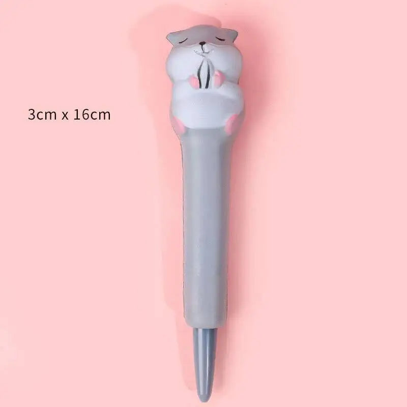 Cute Soft Gel Pen – Kawaii Cartoon Pen for School, Office, and Creative Stationery Supplies