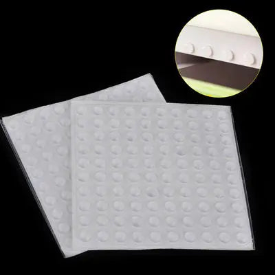 18–100Pcs Soft Silicone Anti-Slip Bumper Pads - Rubber Furniture Feet, Cabinet Dampers, Drawer & Door Cushion Protectors
