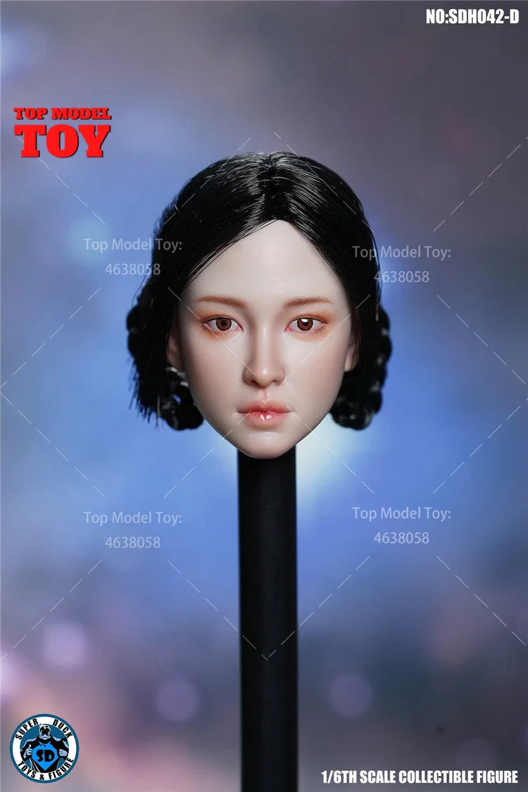 SUPER DUCK 1/6 Scale Beauty Head Sculpt — SDH018/024/027/028/030/032/042 for 12" TBL PH JO Action Figures