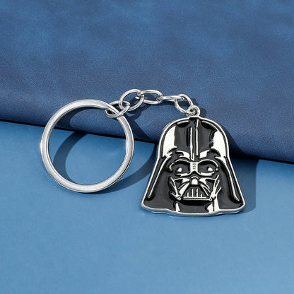 Darth Vader Alloy Metal Keychain Charm - Star Wars DIY Jewelry and Accessories Making Pendant