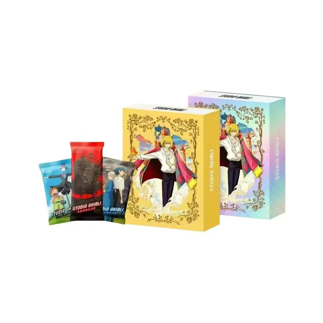 2026 Miyazaki Hayao Series Trading Card Booster Box – Complete Anime Card Set for Kids, Tabletop Hobby & Birthday Gift Collection