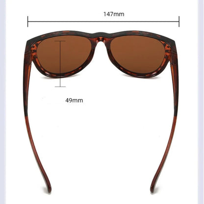 Women’s Polarized Fit-Over Glasses Sunglasses – Lightweight UV Protection Sunglasses