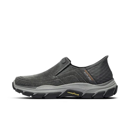 Skechers DJ RESPECTED Men's Slip-On Shoes - Lightweight Casual Canvas, Comfortable, Breathable & Anti-Slip Sneakers