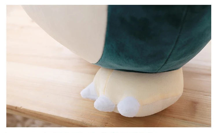 30/50cm Pokémon Snorlax Plush Toy — Soft Anime Stuffed Doll, Cartoon Monster Elf, Birthday Gift for Girls