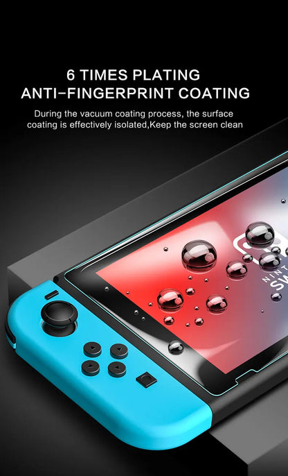 SmartDevil HD Tempered Glass Screen Protector – Full Cover for Nintendo Switch, Switch Lite & OLED
