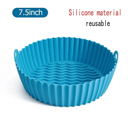 50Pcs Disposable Non-Stick Air Fryer Paper Liners – Round Baking Sheets Kitchen Airfryer Accessories for Easy Cooking & Cleanup