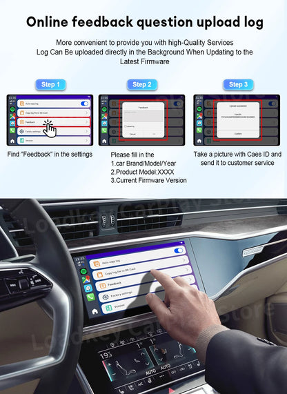 Carlinkit CarPlay AI Box — Qualcomm 6125 8-Core, Android 13, Wireless & Wired CarPlay, Android Auto for OEM Cars